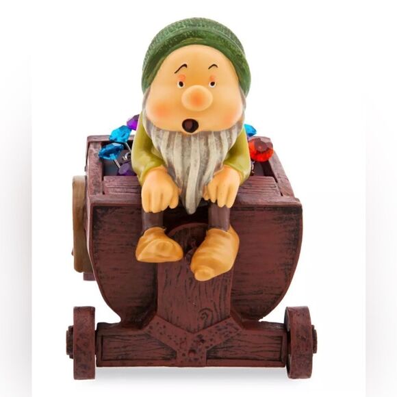 Disney Store Sleepy Snow White and the Seven Dwarfs Figural Trinket Dish Set - Picture 11 of 12